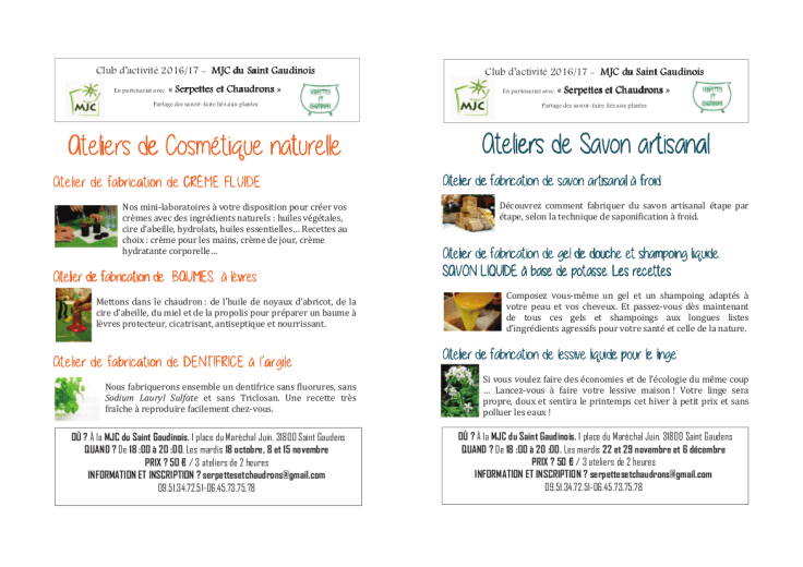 MJC Saint Gaudinois 2016-2017 p1